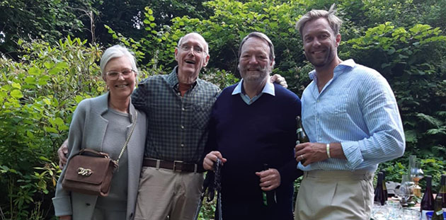 Remar Sutton and extended family members